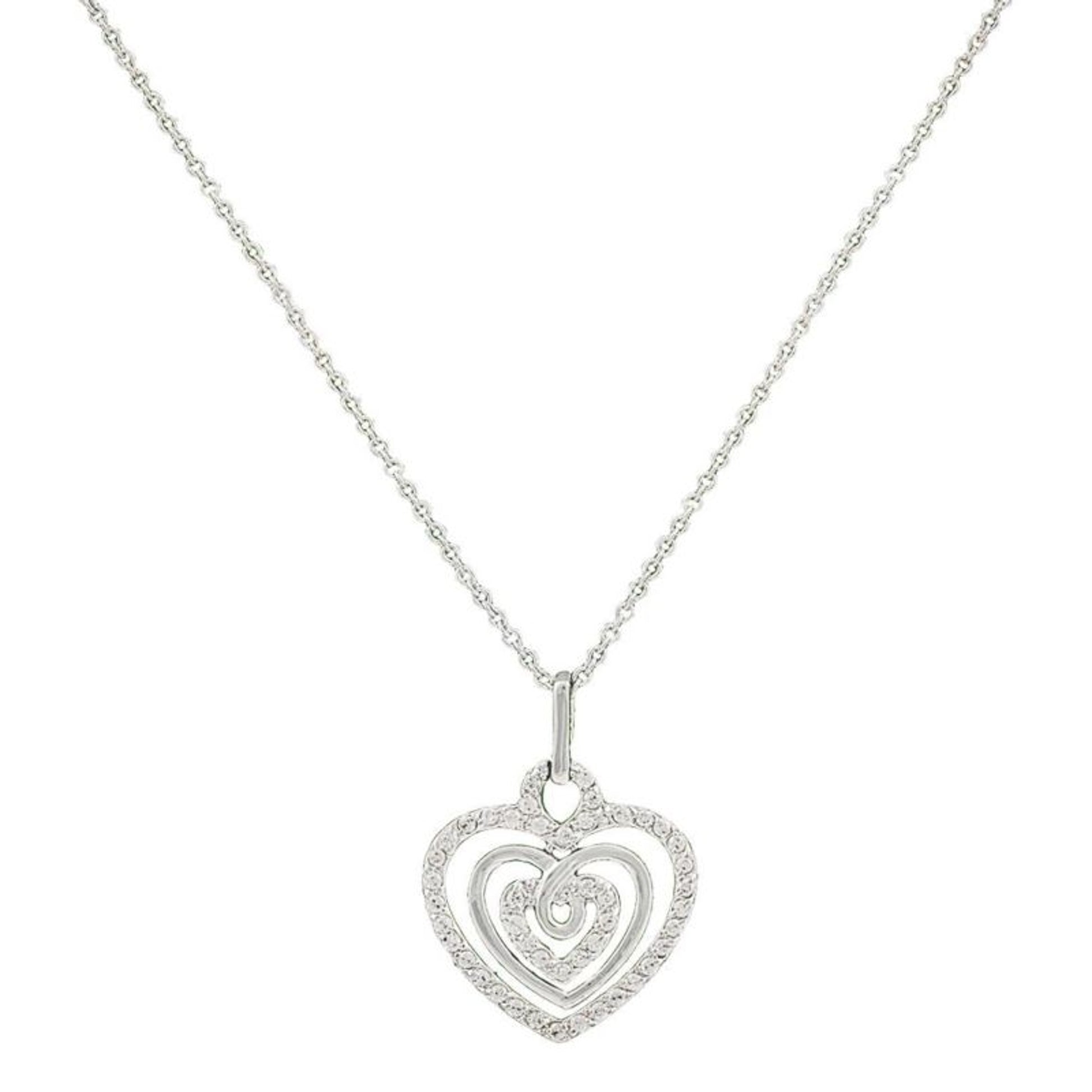 Montana Silver Triple The Love Heart Necklace