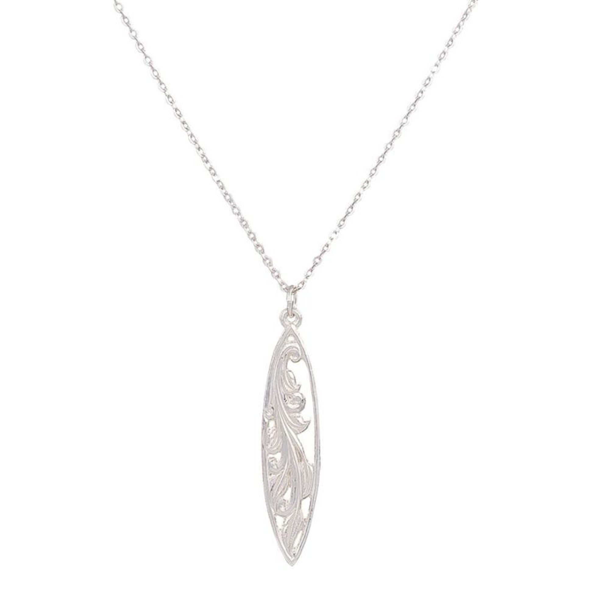 Montana Western Lace Marquise Grace Necklace 19