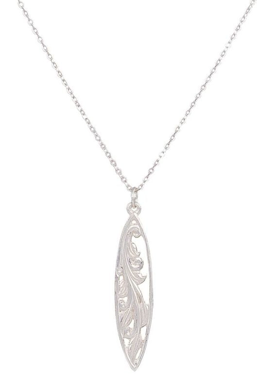 Montana Western Lace Marquise Grace Necklace 19