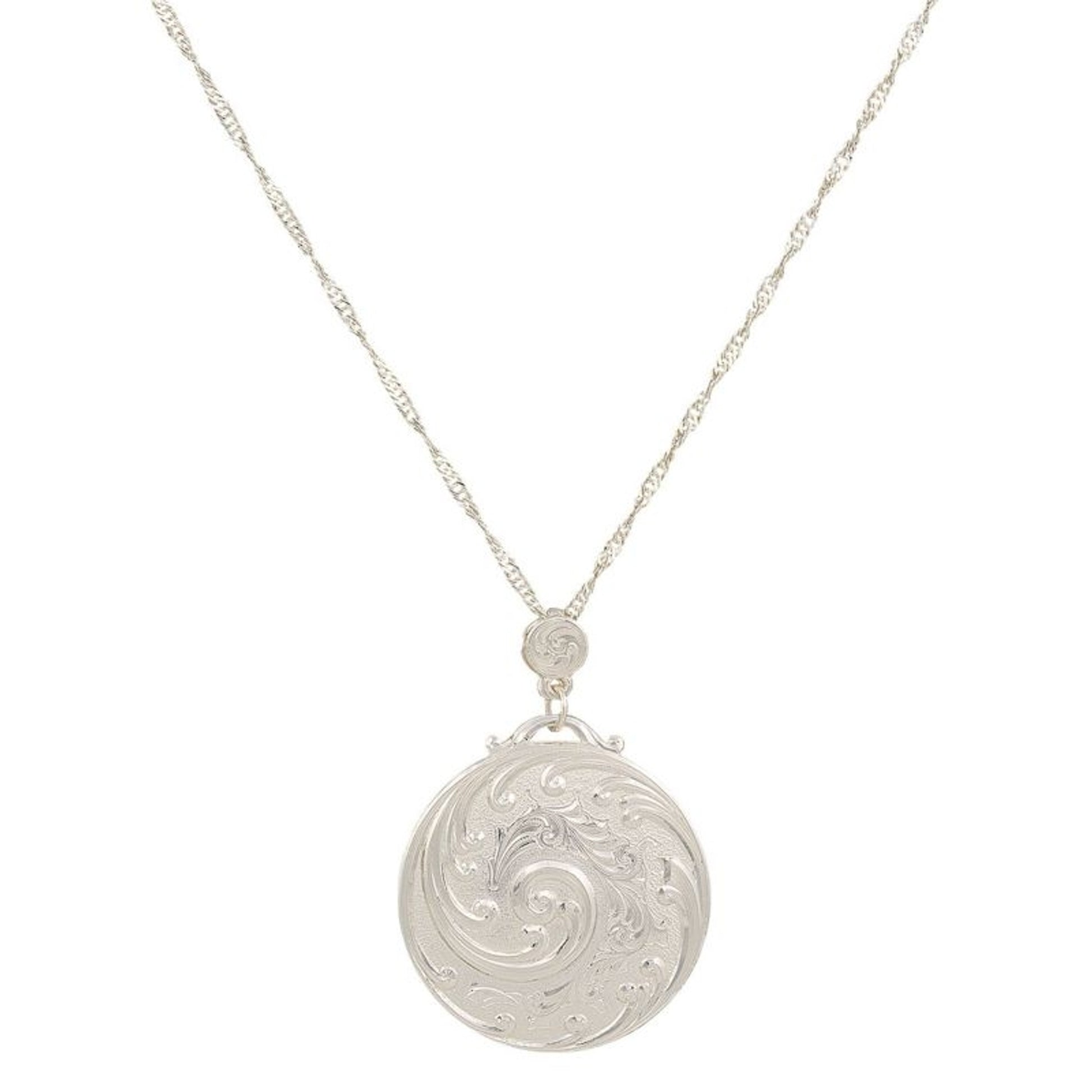 Petit Bright Western Zen Concho Necklace 19