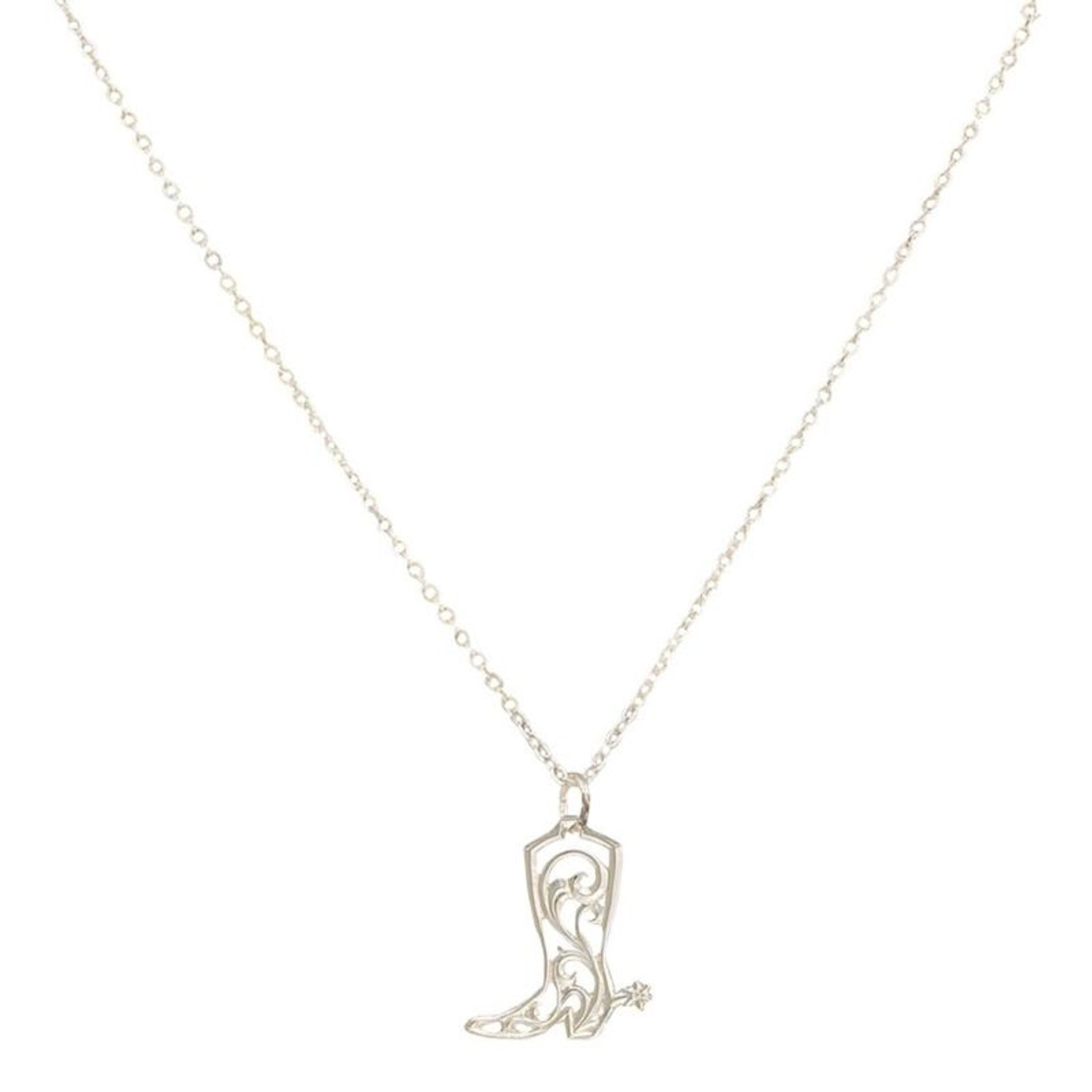 Petit Cowgirl Kicks Charm Necklace 19