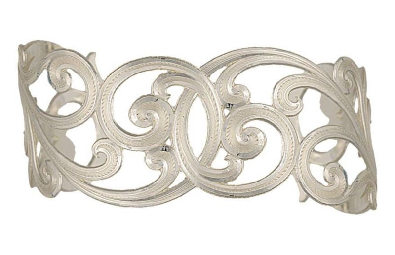 Montana Western Lace Scallop Cuff Bracelet