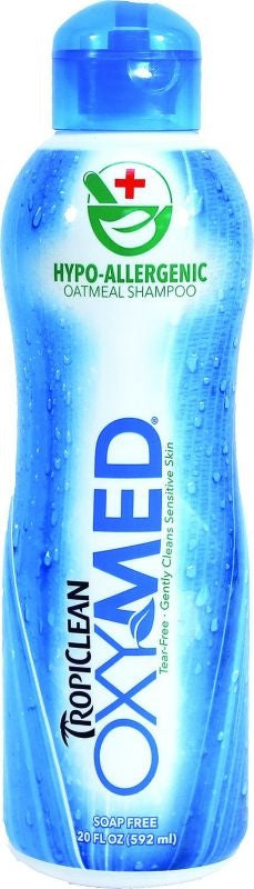 Tropiclean Oxy-Med Hypo Allergenic Shampoo 20 oz.