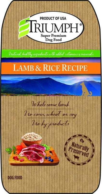 Triumph Lamb And Rice Dry Dog Food