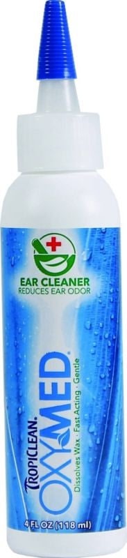 Tropiclean Oxy-Med Ear Cleaner 4 oz.