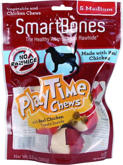 SmartBones Playtime Dog Chews Chicken