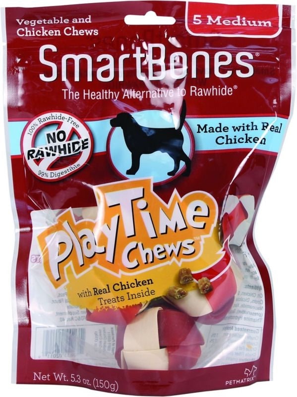 SmartBones Playtime Dog Chews Chicken