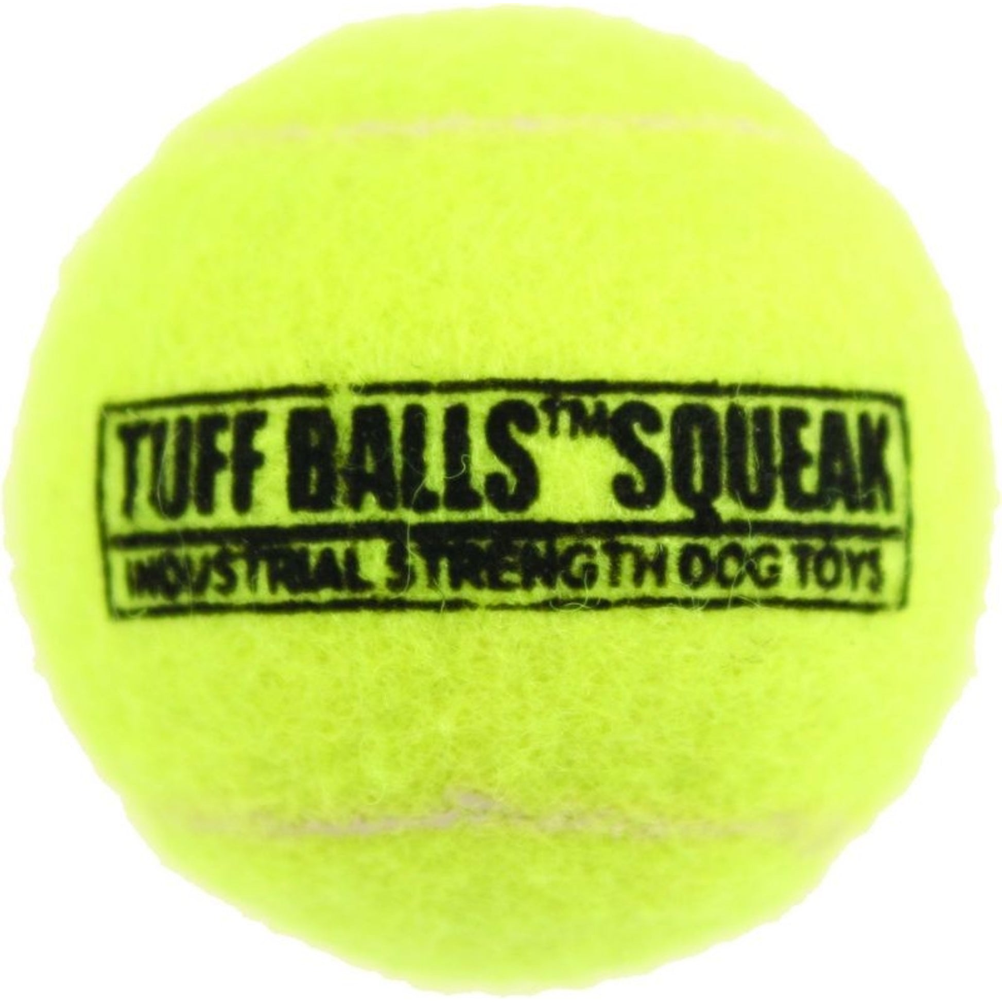 PETSPORT USA Jr Tuff Ball Squeak Bulk 1.8in Yellow