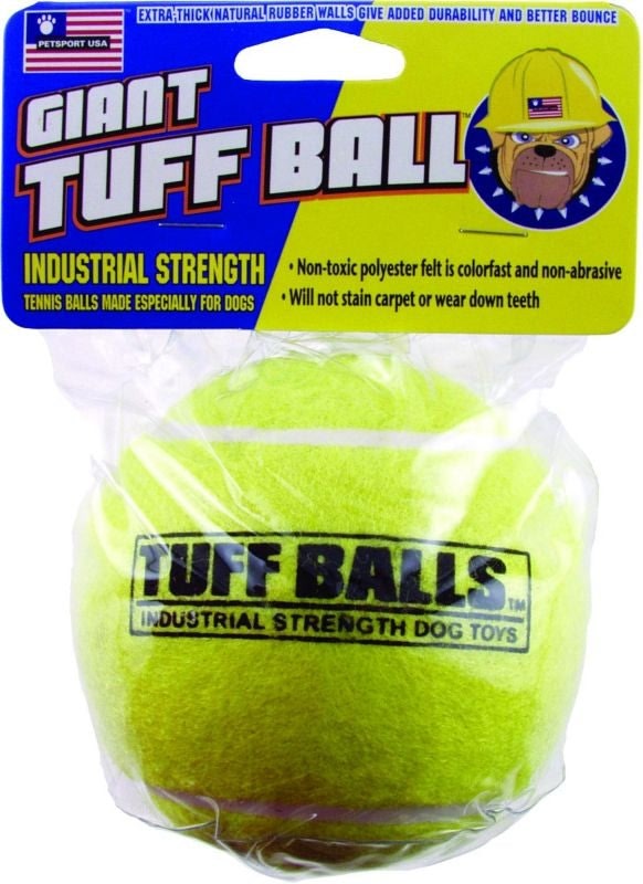 Petsport Usa Giant Tuff Ball 4 Yellow