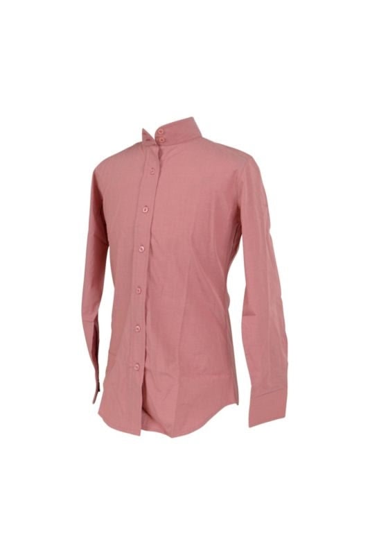 Long Sleeve Kids Cotton Show Shirt 10 Red