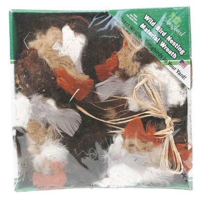 Nesting Material Wreath 11 Diameter Multi