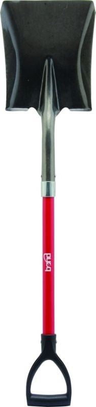 Bond Mfg D-Handle Fiberglass Square Shovel 42in