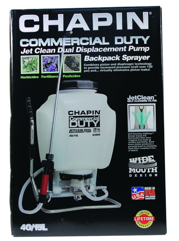 Chapin Commercial Duty Backpack Sprayer 4gal