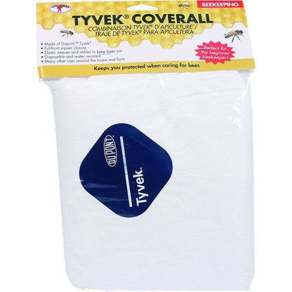 Miller Mfg Beekeeping Tyvek Coverall Medium