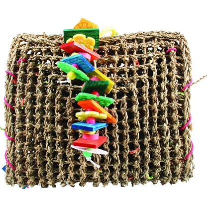 Happy Beaks Vine Mat Forage Pouch Multi