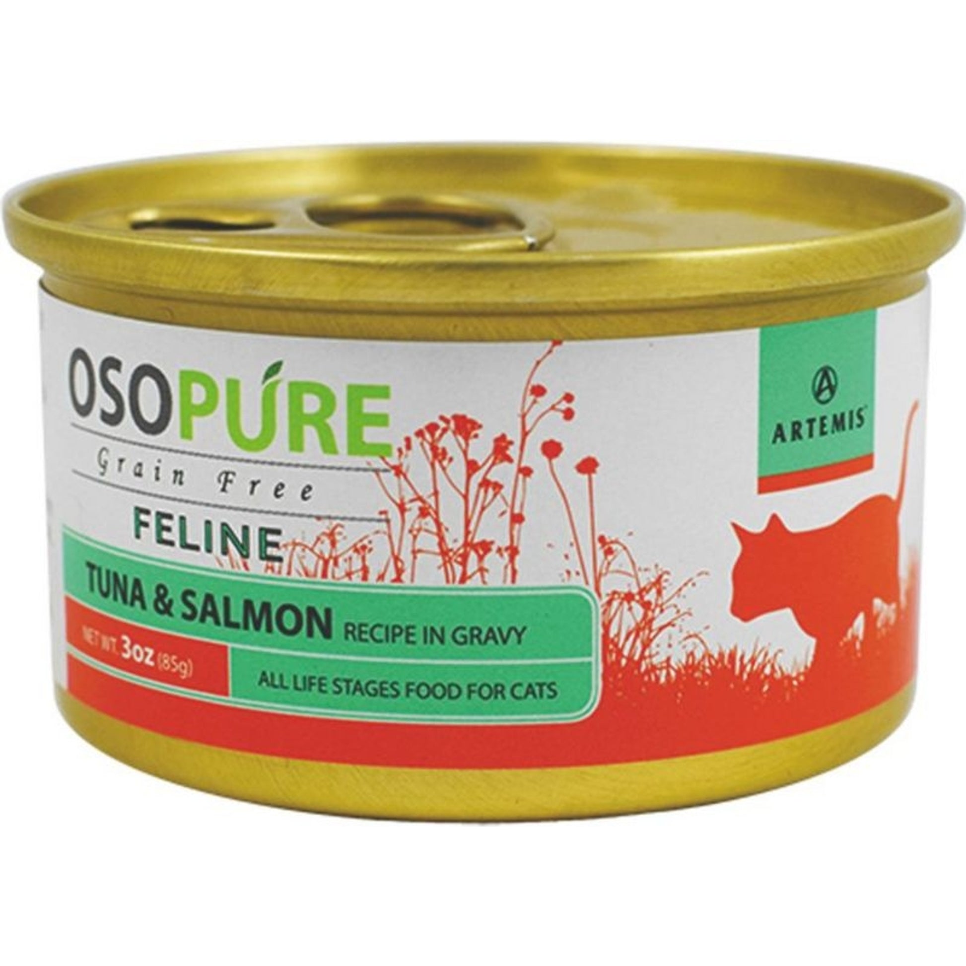Artemis GrainFree Feline mula 3oz Tuna/Salmon