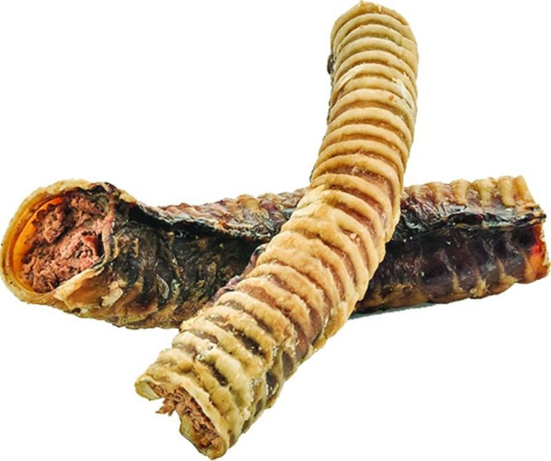 Barkworthies Natural Beef Trachea Dog Chew 5In