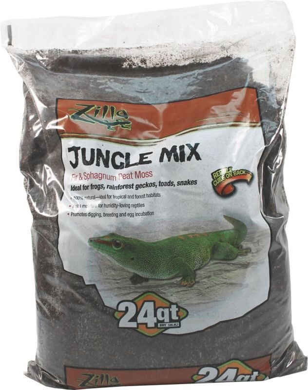 Zilla Bark Blend Reptile Bedding/Litter 24Qt Brown