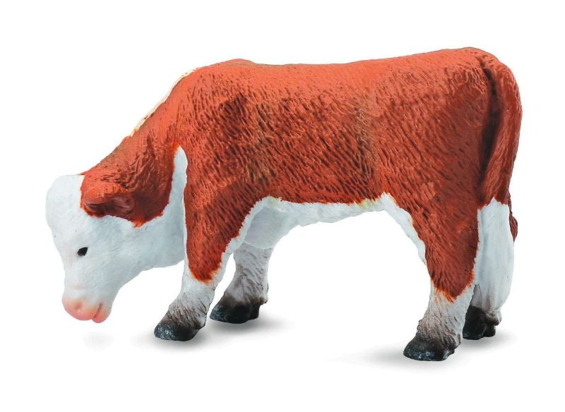 Breyer by CollectA Hereford Calf Grazing