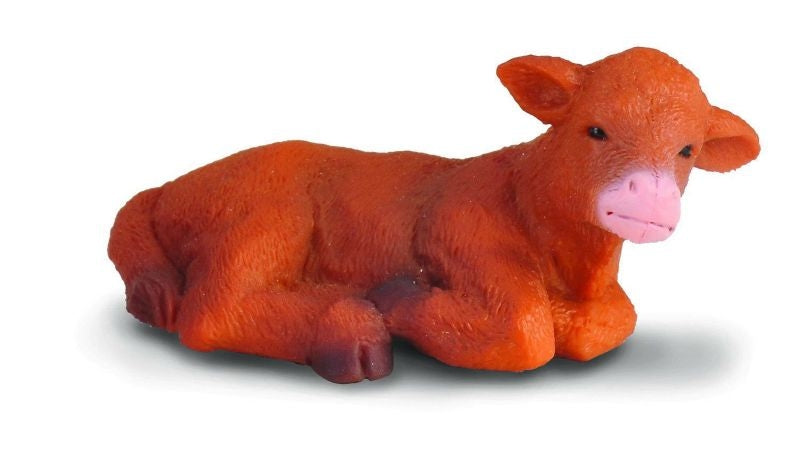 Breyer by CollectA Highland Calf Lying Down