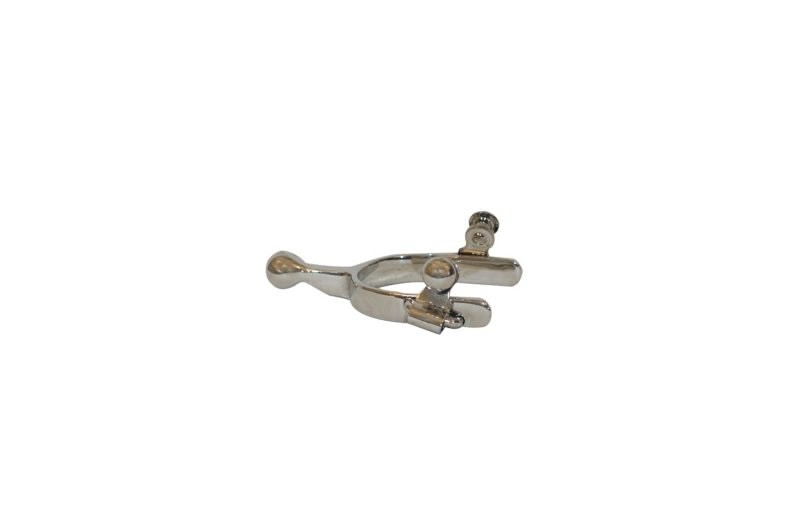 Metalab Humane Youth Spur 1 1/4 Shank 1/2 Band Brn