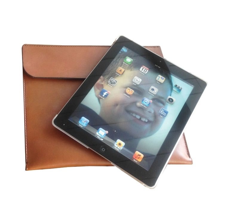 Tory I Pad Envelope Oakbark