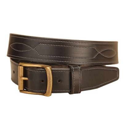 Tory Lthr Triple Stitched Pattern Lthr Belt 24 Hav