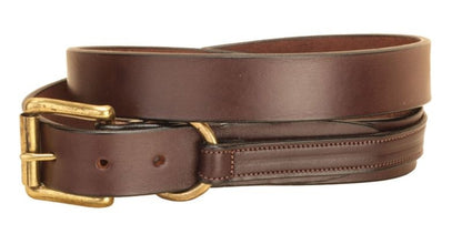 Tory Dee Keeper Leather Belt 24 Bk/Gry