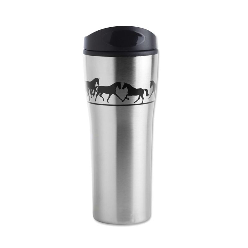 Tek Trek Two Tone Dressage Travel TumblerBk/Wh