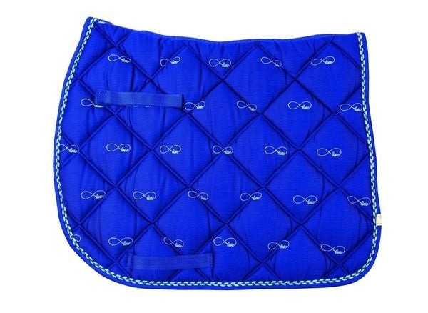 Lettia Embroidered All Purpose PadBk/Wh