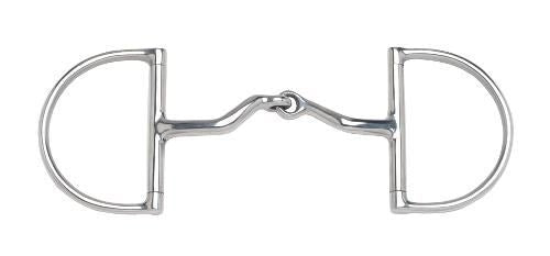 Bit Pelham joint en acier inoxydable Korsteel 5 pouces avec Bit Pelham joint en acier inoxydable Korsteel 5 pouces avec