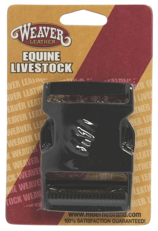 Weaver Sr Side Release Buckle 2 Black Plastic