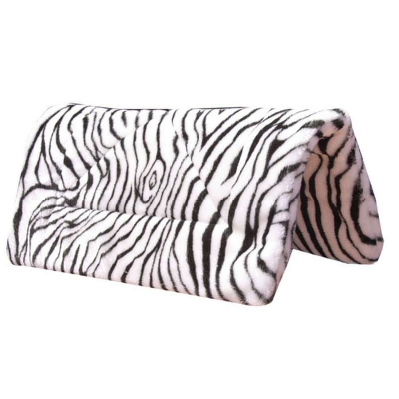 Maxtra Foam Fleece Zebra Western Pad