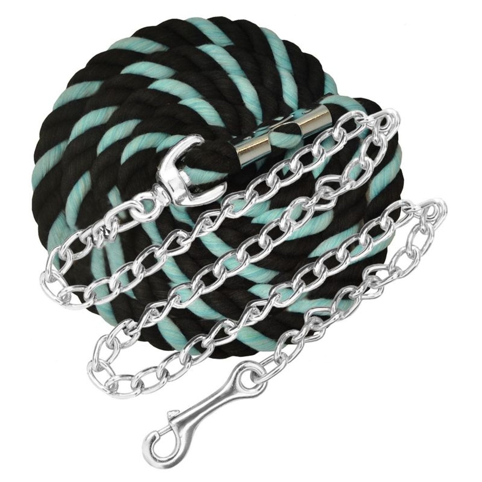 Perri's Neon Colored Cotton Lead with Chain