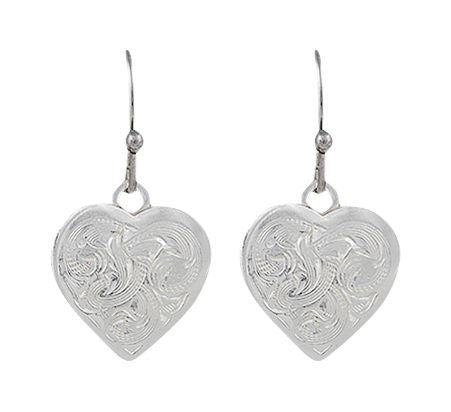 Classic Montana Heart Swinging Earrings