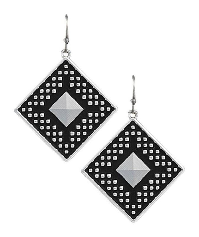 Montana Silver CrossCut Sky Diamond Earrings