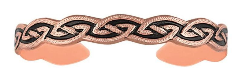 Montana Rippling Copper-Tone Plait Cuff Bracelet