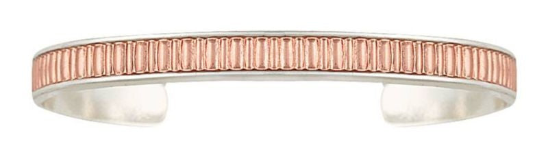 Montana CrossCut Grosgrain Narrow Cuff Bracelet