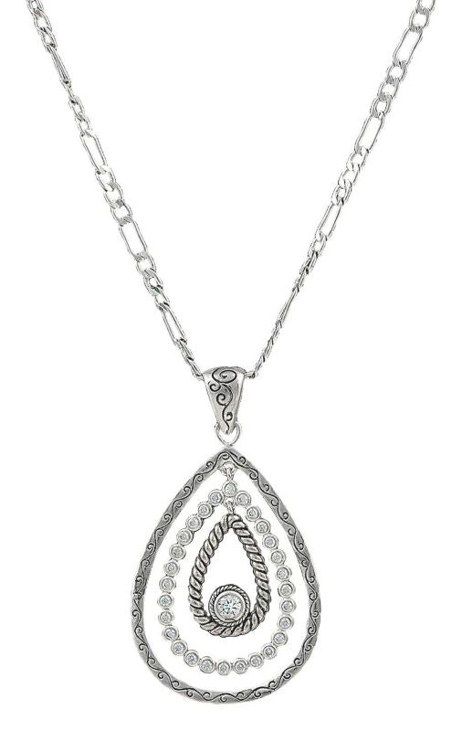 Montana Silver Hidden Treasure Raindrop Necklace