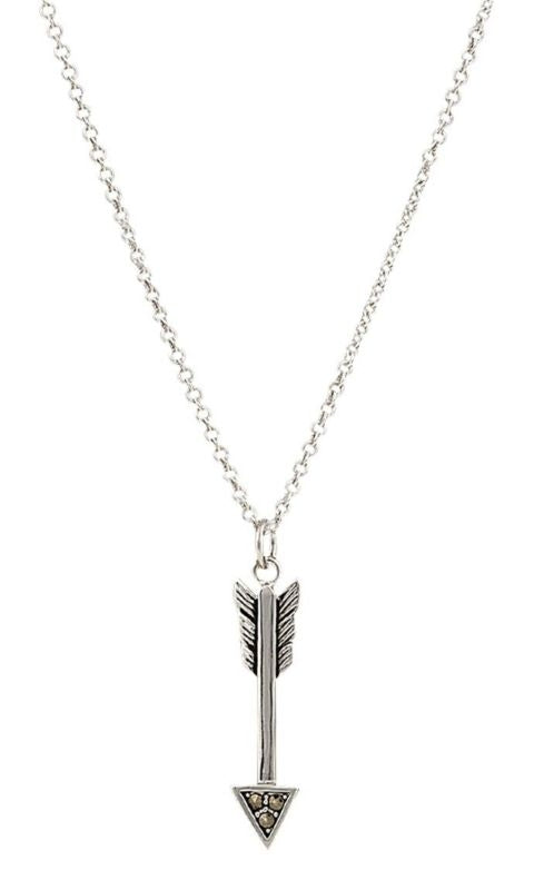 Montana Silver Spark Will Fly True Arrow Necklace