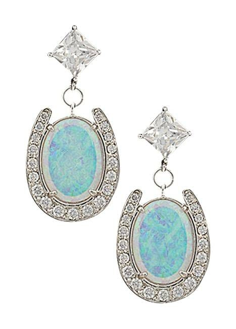 Montana River of Lights Pond of Luck Earrings