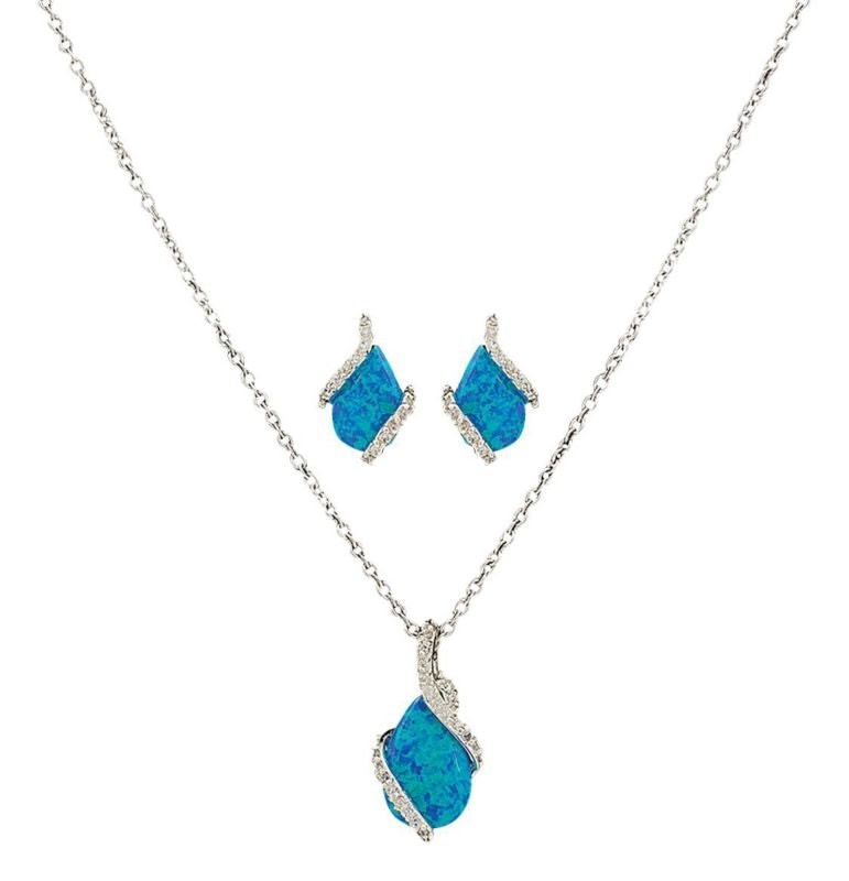 MontanaSilver River Lights Twin Paths Jewelry Set