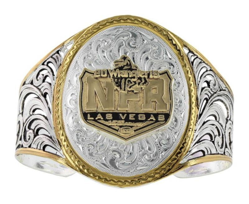 Montana Silver NFR 2015 Two-Tone Cuff Bracelet