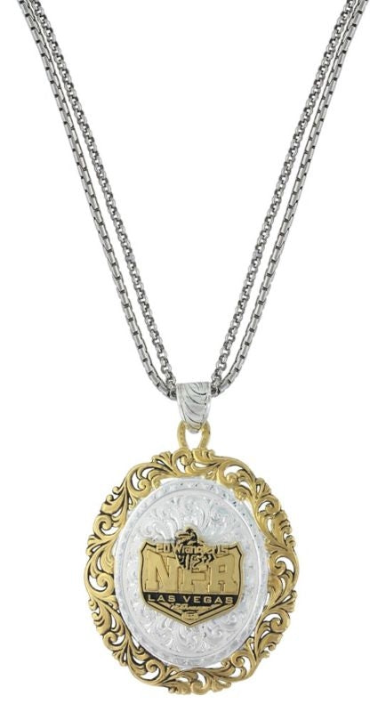 Montana Two-Tone NFR Amulet Necklace Two-Tone