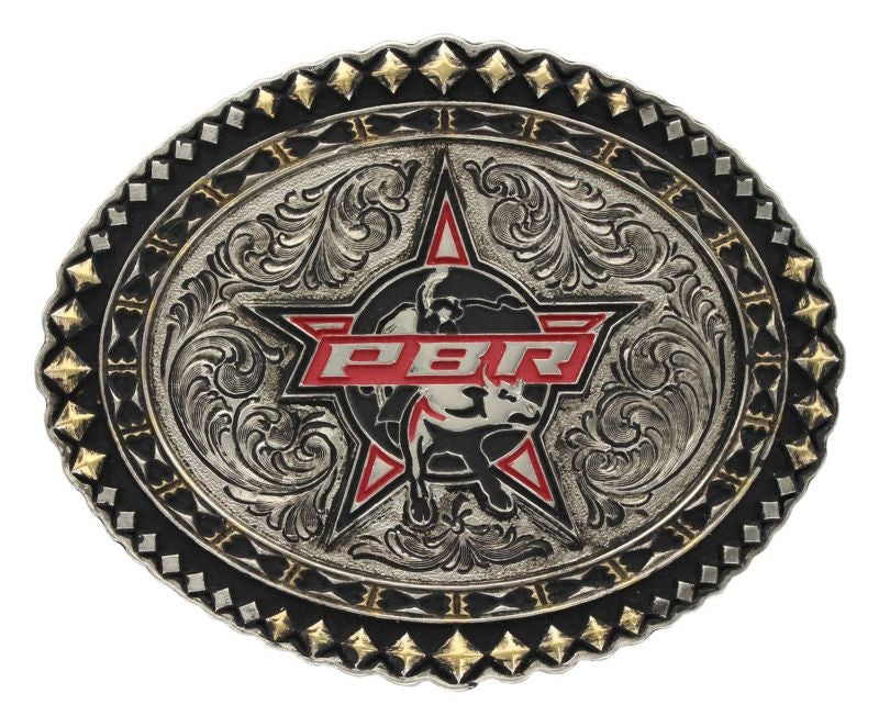 Montana Silver PBR Western Cast Buckle