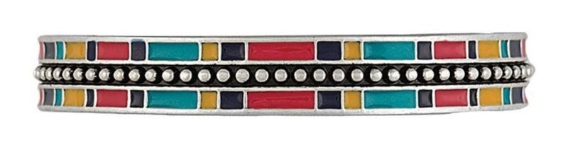 Rock 47 Tribal Flair Pinpoint/Paint Cuff Bracelet