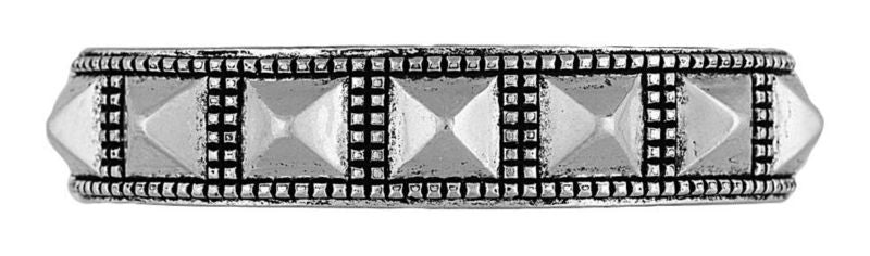 Rock 47 Rocks/Rolls Pyramid Studs Cuff Bracelet