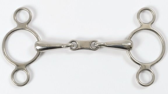 Shires 2 Ring French Link Elevator Gag