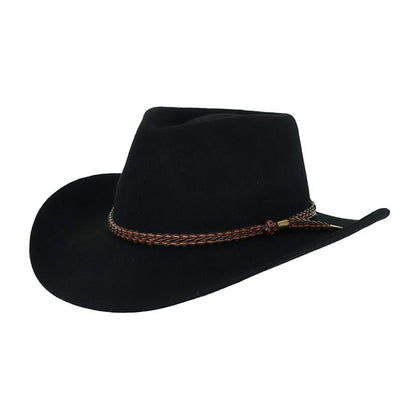 Outback Forbes Hat Small Black