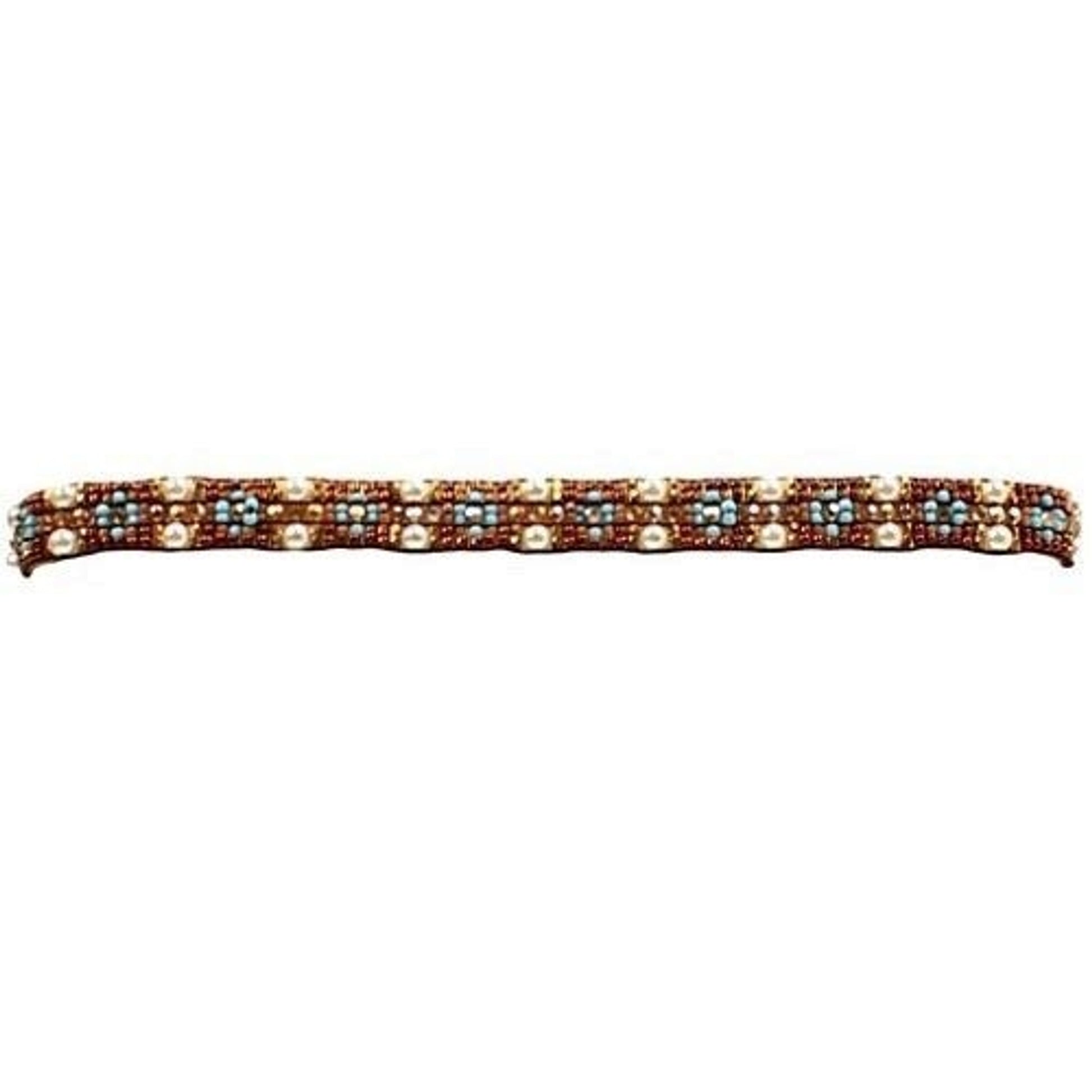Blazin Roxx Beaded HeadbandPearl